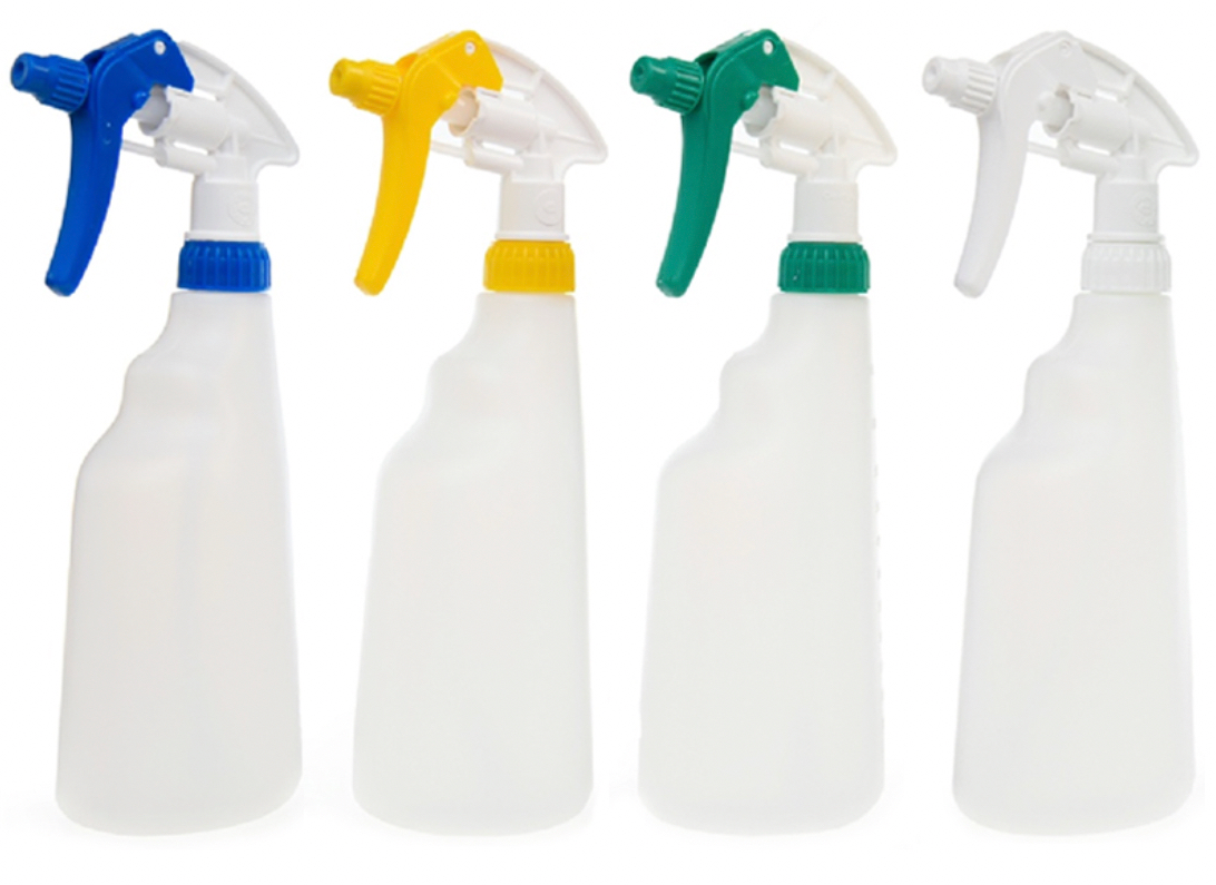 4 x Canyon Trigger Sprayers & Bottles – Professional Valeting Detailing Kit