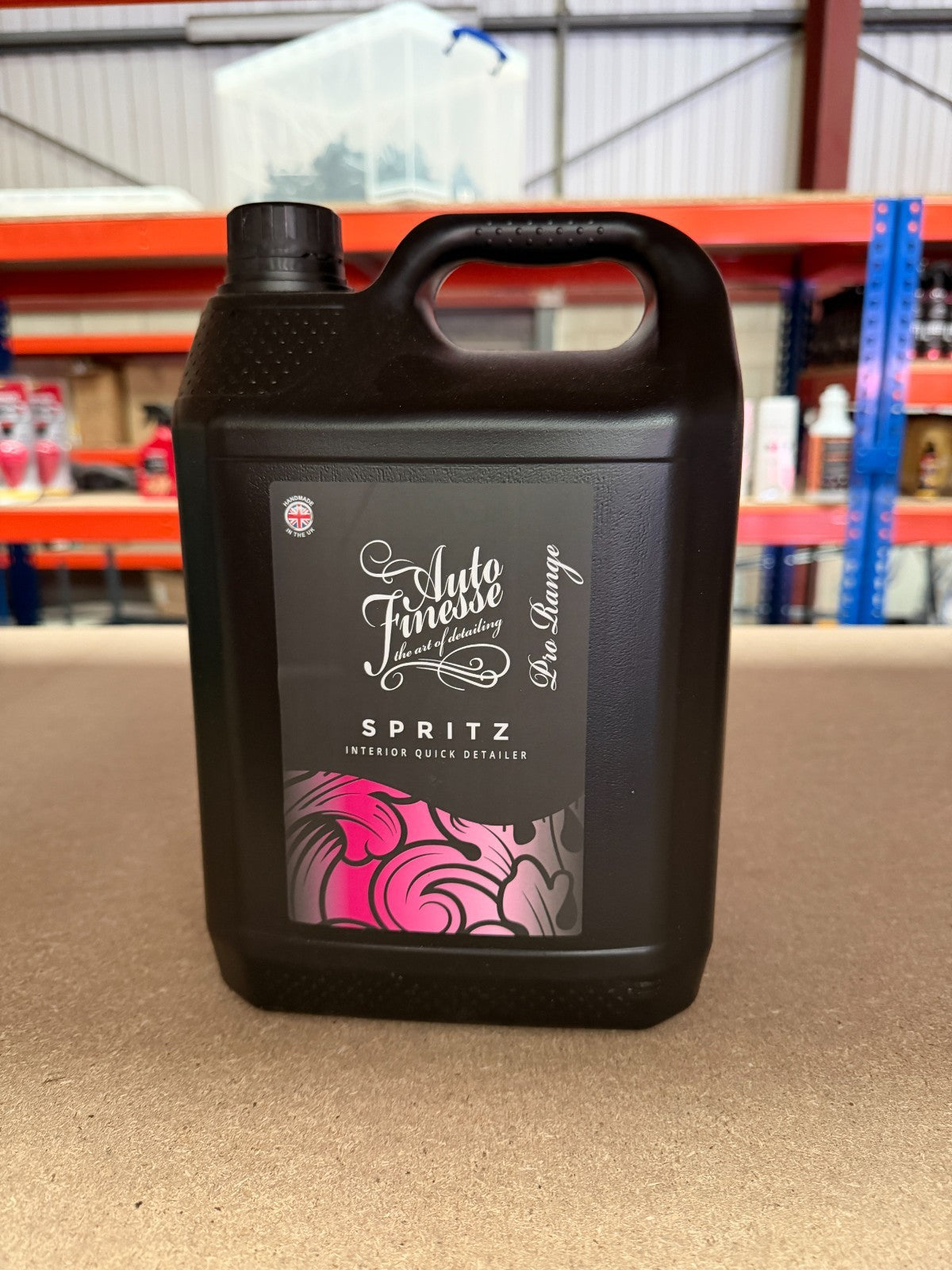 Auto Finesse Spritz Interior Quick Detailer 5 Litre Bottle Plastic dressing