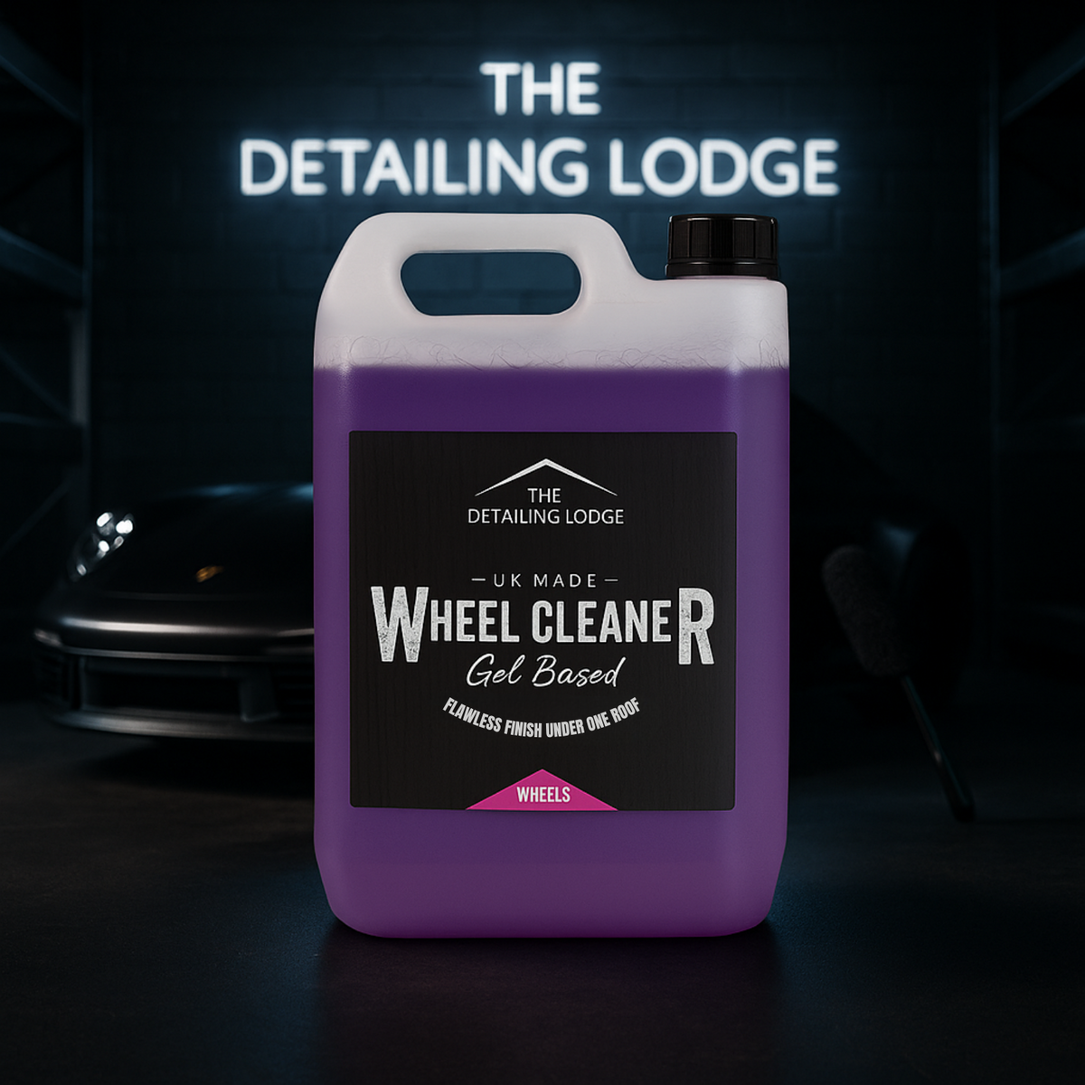 Alloy Wheel Cleaner 5 Litre  Non Acidic GEL Formula - High power - Detailing