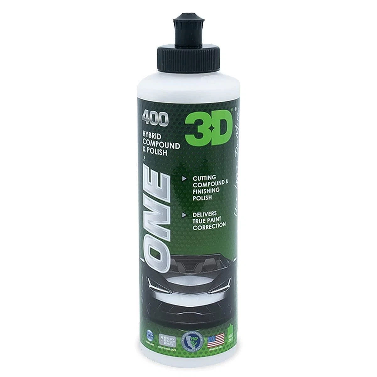3D Car Care ONE Hybrid (16oz) Car Polish