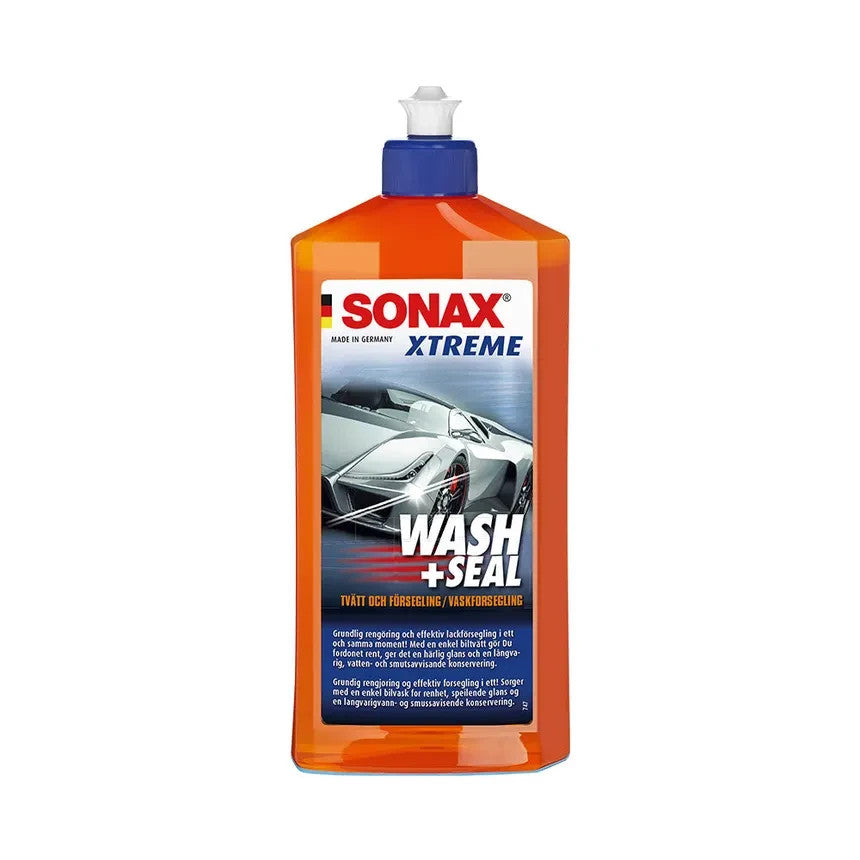 Sonax XTREME Wash & Seal, Car Wash + Sealant Shampoo 500ml