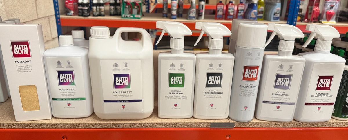 AUTOGLYM Job Lot Car Cleaning/Valeting Products 