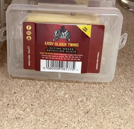 Dodo Juice Easy Glider Twins Fine Grade Clay Bars 2 x 50g