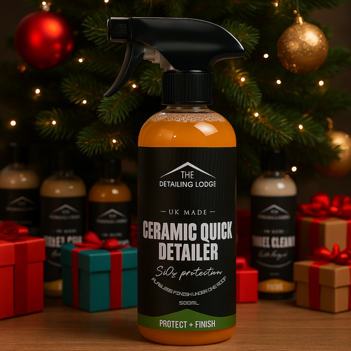 The Detailing Lodge Ceramic Quick Detailer 500ml | SiO2 Gloss Spray Sealant UK
