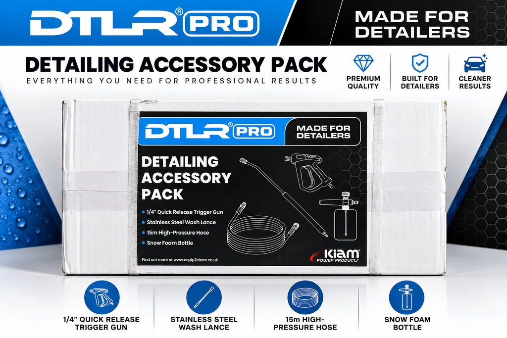 Kiam DTLR PRO Accessories Kit - Pro detailing setup CLEARANCE