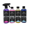 Car Wash Kit 4 Piece – Wheel Cleaner, Citrus Pre Wash, Snow Foam & Decon Shampoo