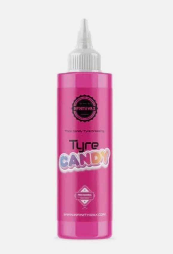 Infinity Wax Tyre Candy 250 ml – High Gloss Tyre Dressing for Deep Black Finish