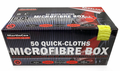 Martin Cox MOGG194 Quick Cloth Edgeless Microfibre Cloths in Dispenser Box of 50