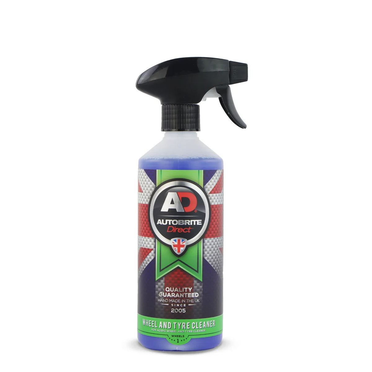 Autobrite Direct - Wheel & Tyre Cleaner, Non Acid Alloy Wheel Spray - 500ml