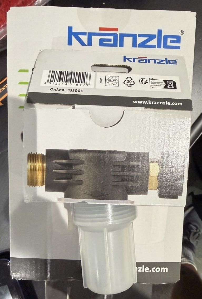 Kranzle Genuine Water In-Let Filter K7  K10 all models 133003