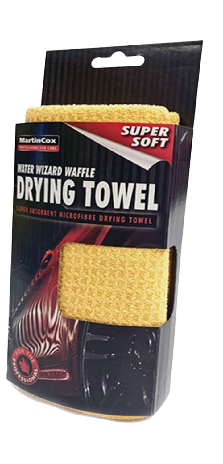 Large Microfibre Waffle Drying Towel -  56 x 76 cm - Works Great on Glass ✨