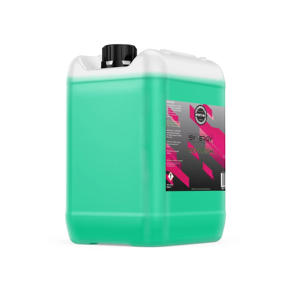 Infinity Wax Synergy Refresh -Mildly Acidic Shampoo - 5 Litres