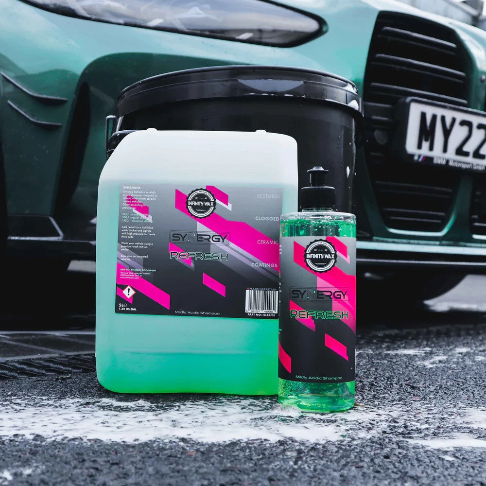 Infinity Wax Synergy Refresh -Mildly Acidic Shampoo - 5 Litres