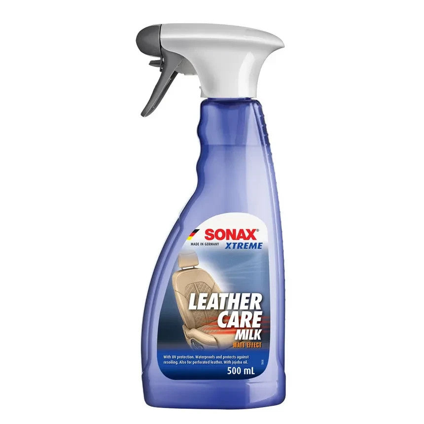 Sonax Leather Care Milk – Leather Cleaner & Conditioner for Car Interiors