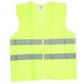 Hi Viz Vest High Vis Safety | YELLOW ORANGE | EN471 Waistcoat Visibility Jacket